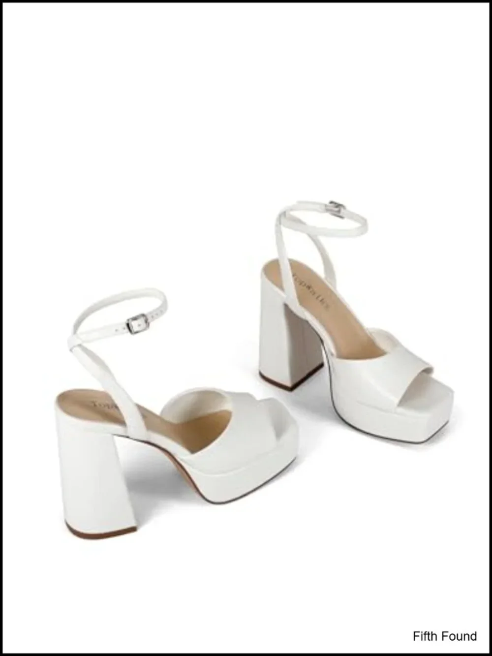 Chunky Platform Heels Women's Open Toe Ankle Strap Wedding Party Sandals